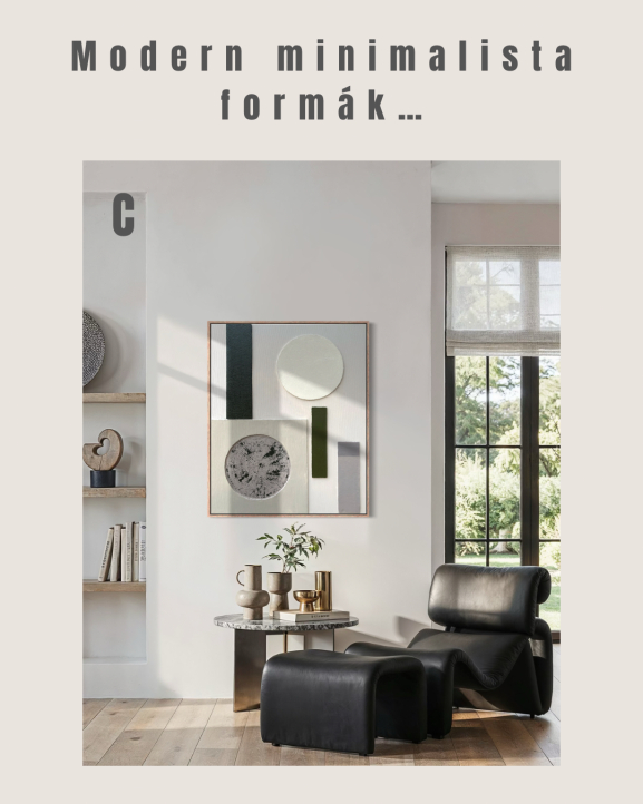 Modern, minimalista formák 2